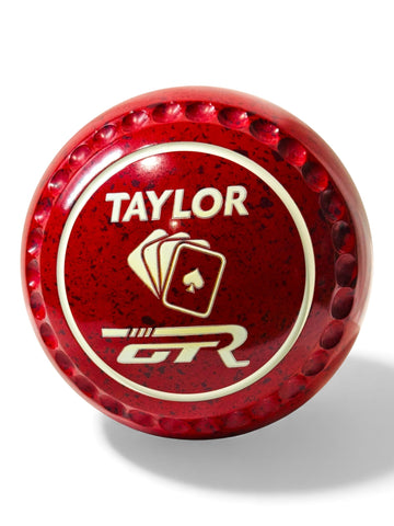 Taylor GTR Cherry Red Playing Cards Size 1 Half Pipe 34 Stamp