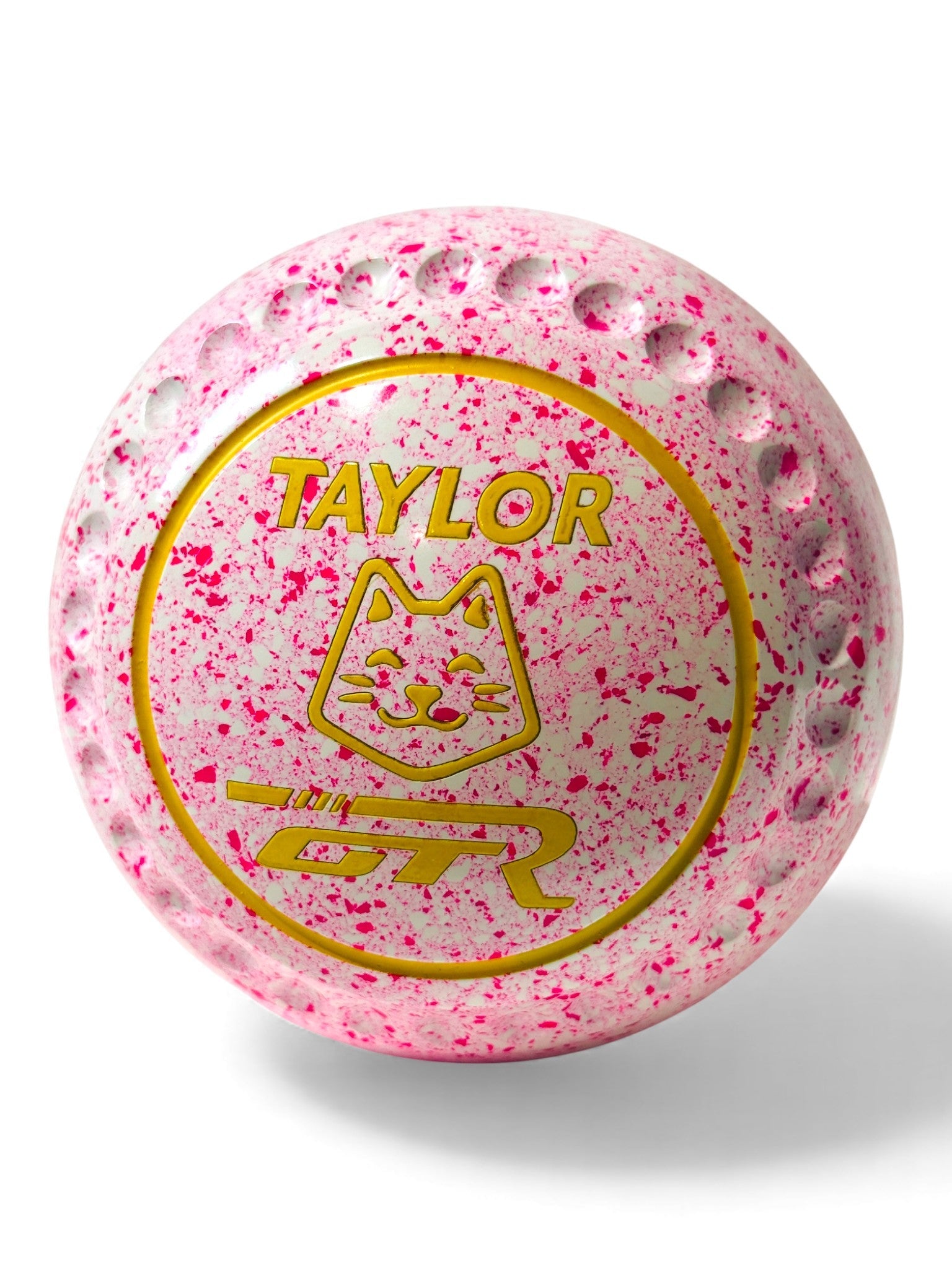 Taylor GTR White/Pink Cat Size 1 Half Pipe 34 Stamp