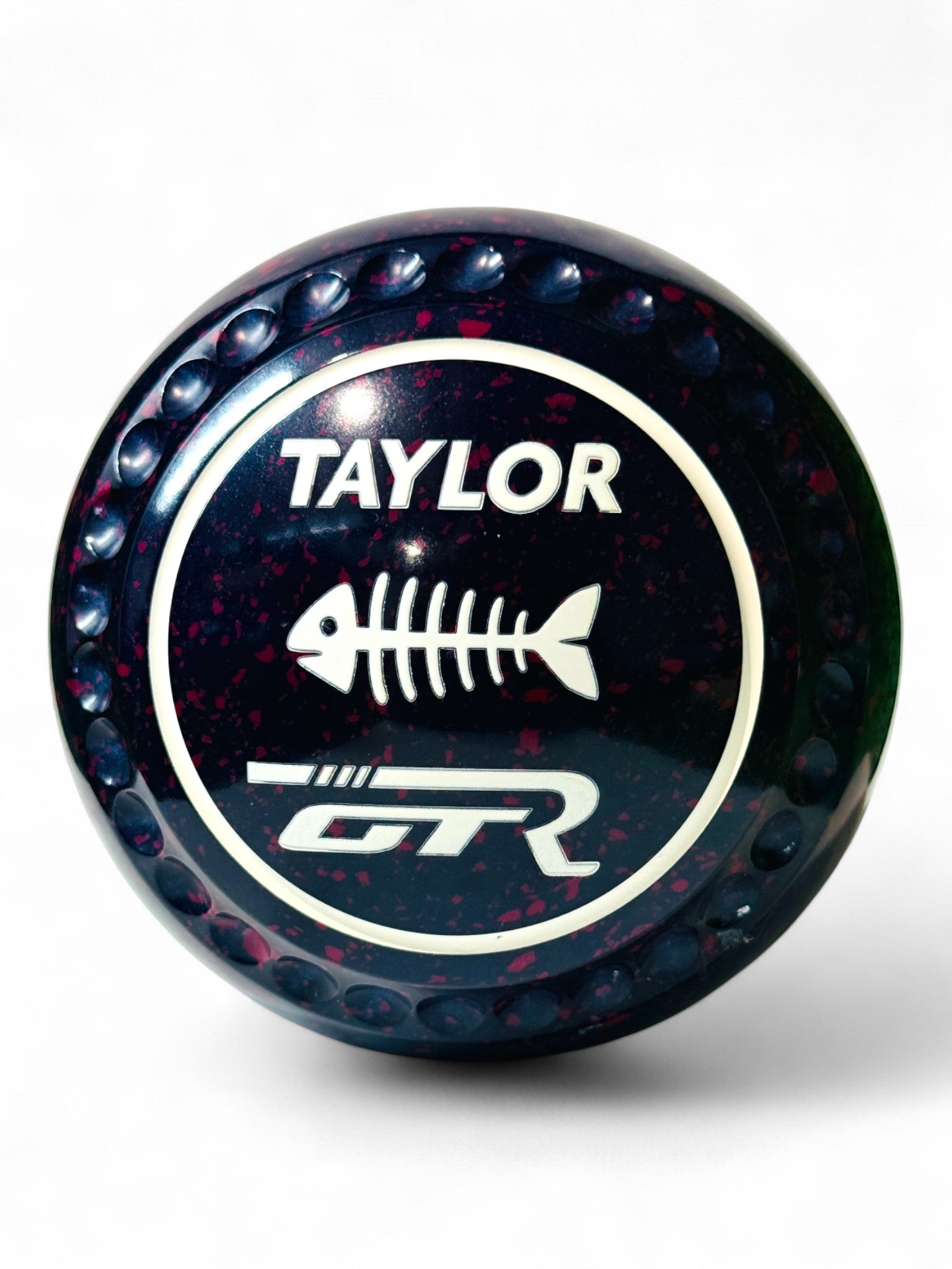 Taylor GTR Dark Blue/Magenta Fish Size 1 Half Pipe 35 Stamp