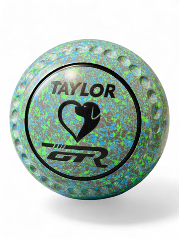 Taylor GTR Iced Lime Heart Dog Size 1 Half Pipe 35 Stamp