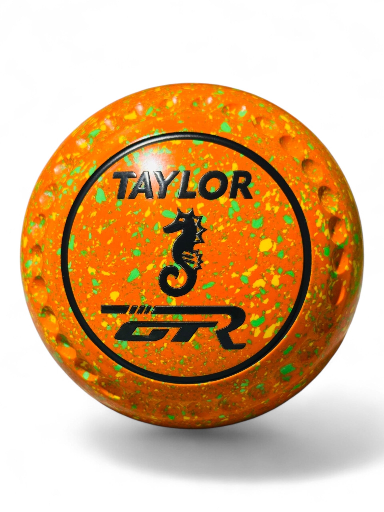 Taylor GTR Orange/Yellow/Lime Seahorse Size 1 Half Pipe 35 Stamp