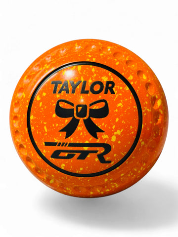 Taylor GTR Orange Yellow Bow Size 1 Half Pipe 35 Stamp