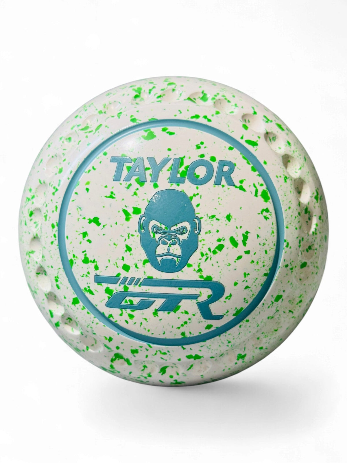 Taylor GTR White Lime Gorilla Size 1 Half Pipe 35 Stamp