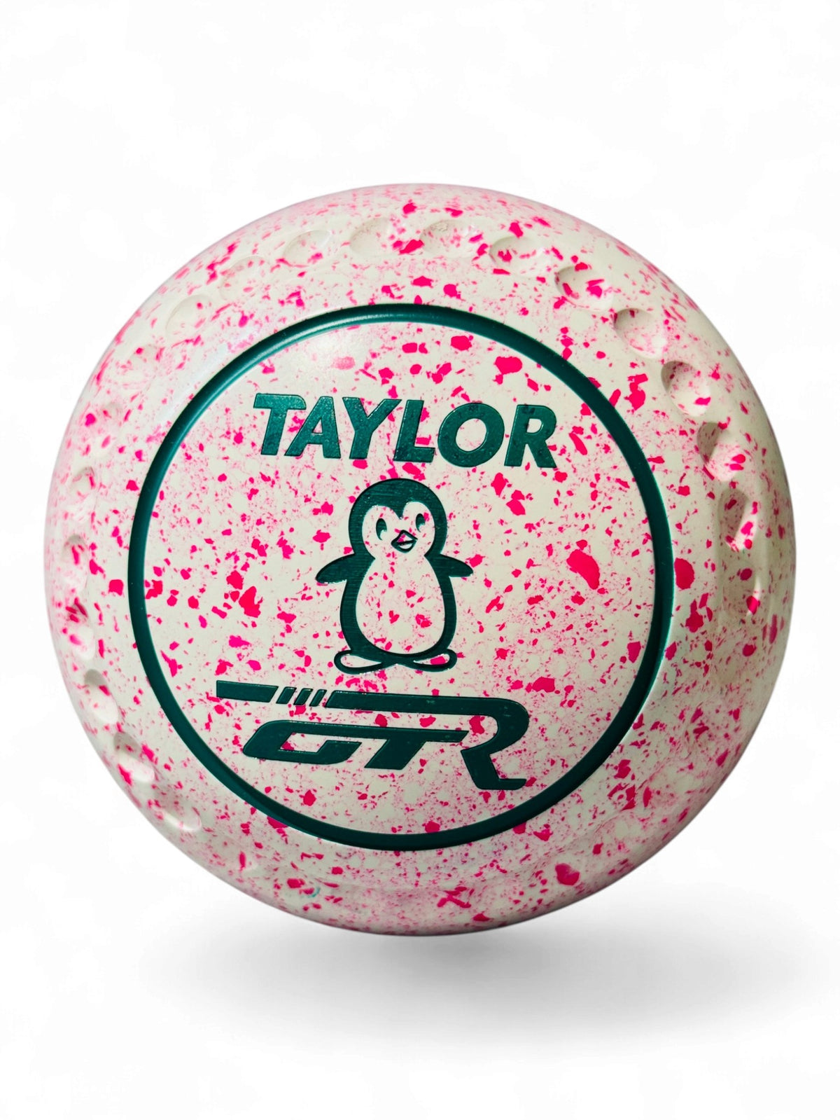 Taylor GTR White Pink Penguin Size 1 Half Pipe 35 Stamp