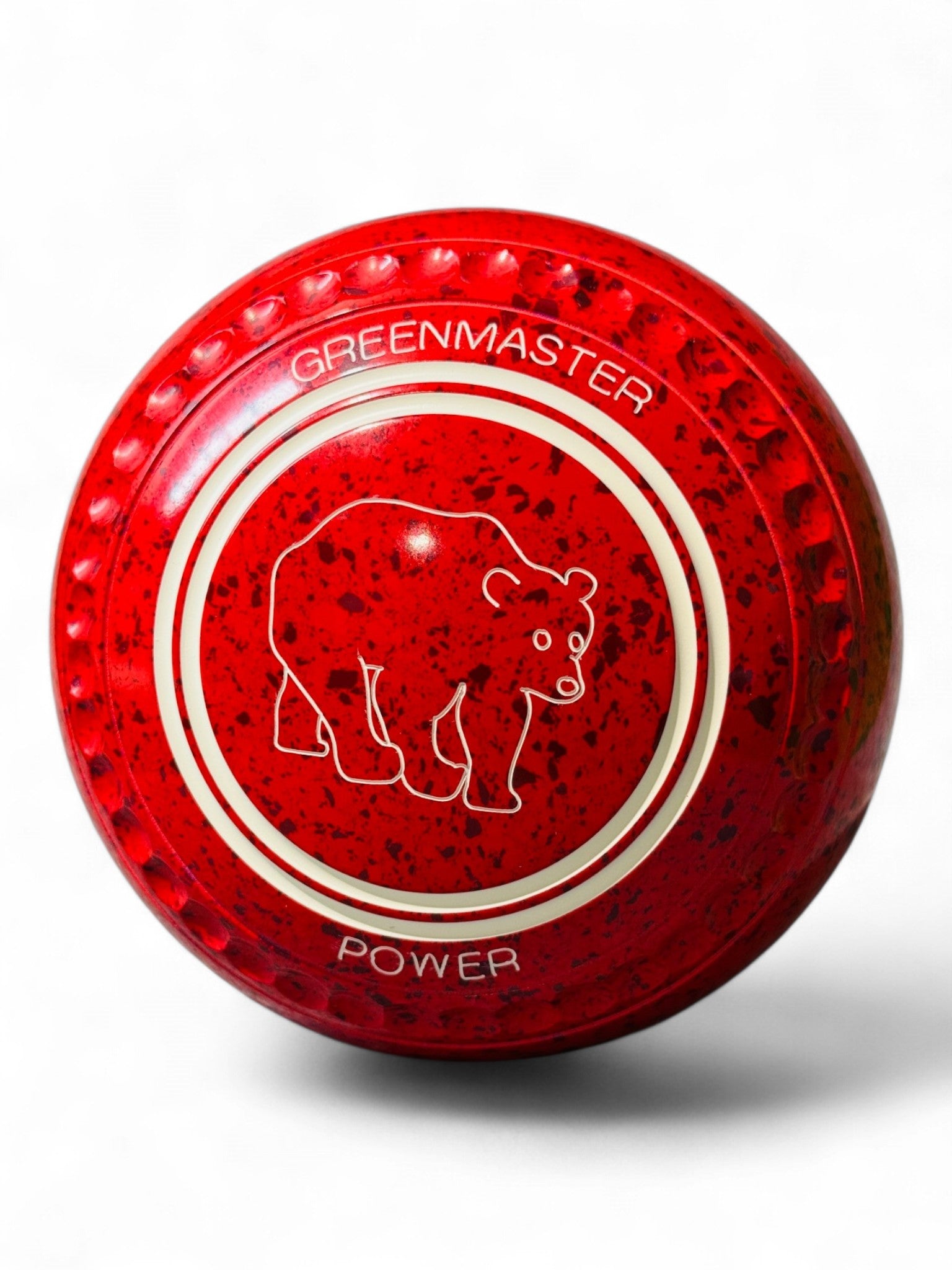 Greenmaster Power Red/ Maroon Bear Size 1 Grip 35 Stamp