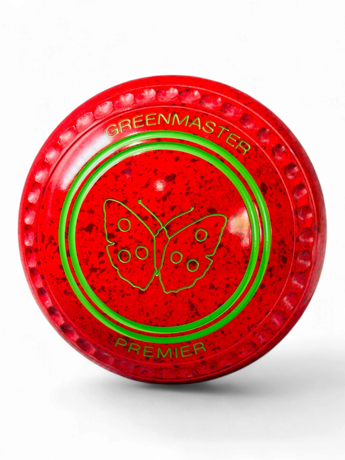 Greenmaster Premier Cherry Red Butterfly Size 1 Grip 35 Stamp