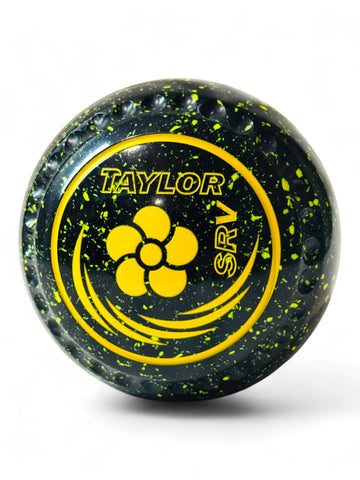 Taylor SRV Black/Lemon Flower Size 1 Half Pipe 34 Stamp