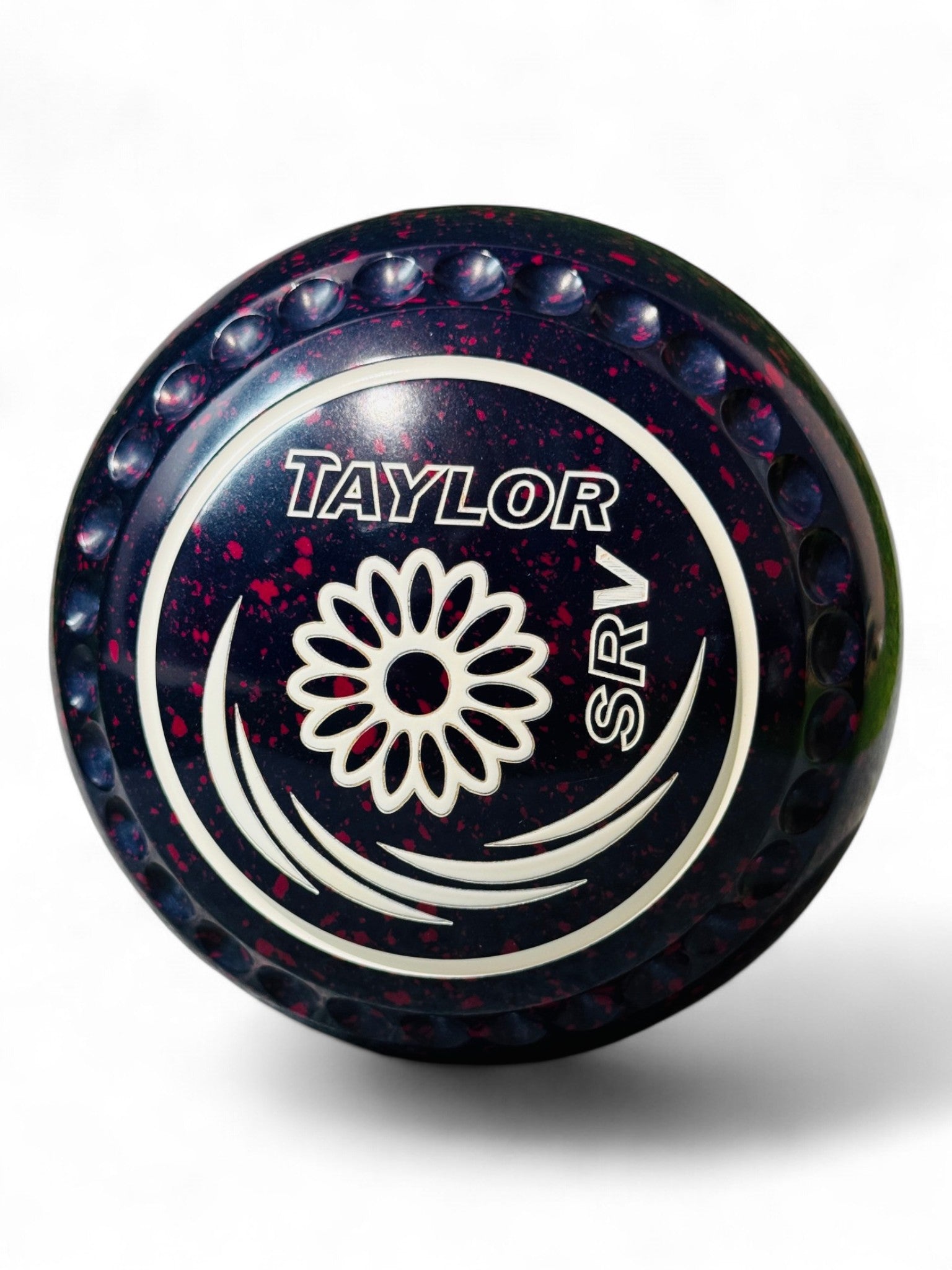 Taylor SRV Dark Blue/Mint Flower Size 1 Half Pipe 35 Stamp