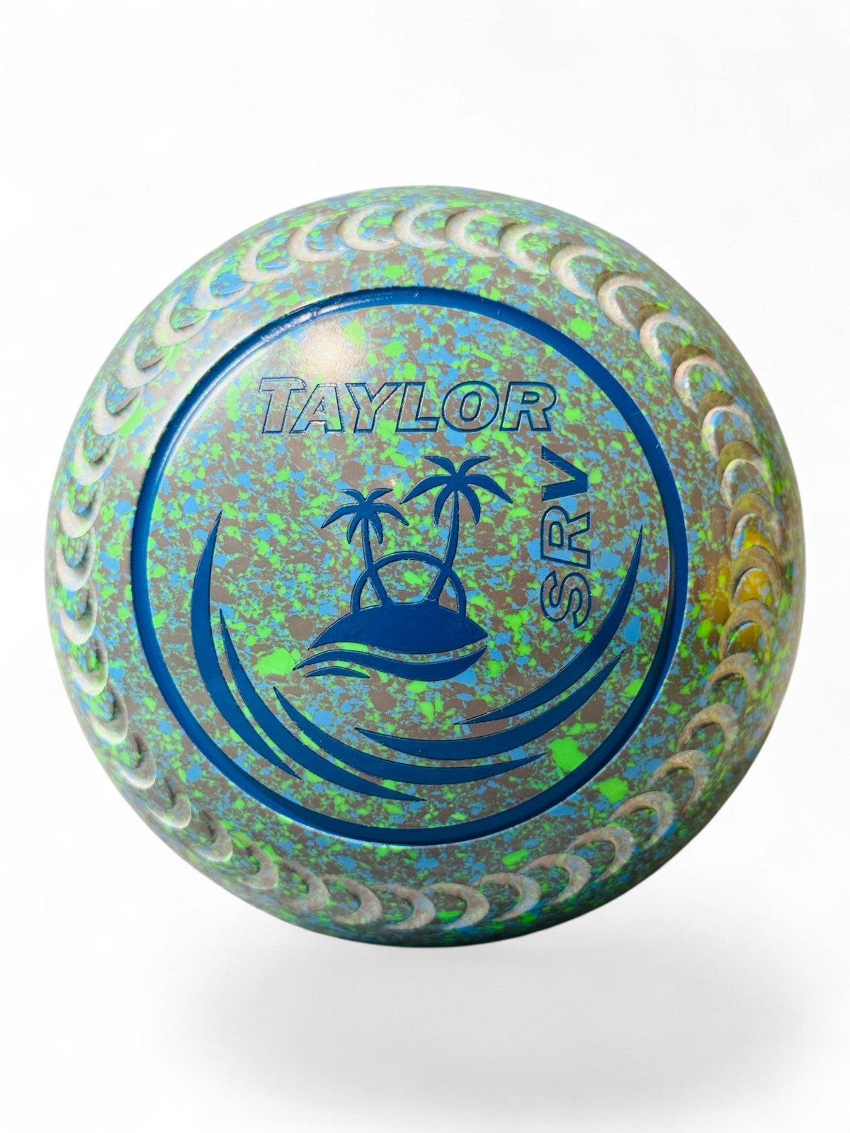 Taylor SRV Iced Lime Palm Tree Size 1 Crescent 35 Stamp