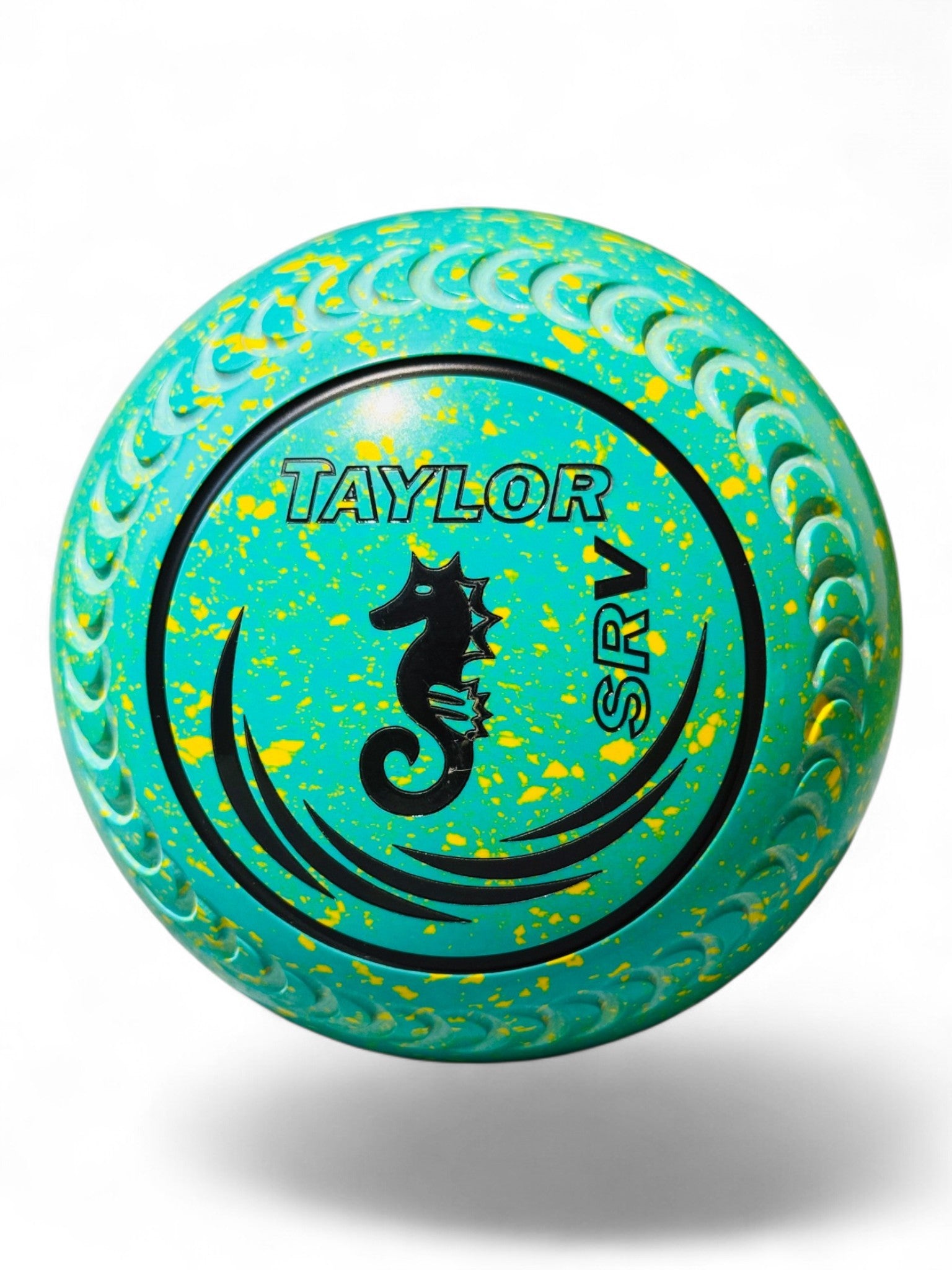 Taylor SRV Mint/Yellow Seahorse Size 1 Crescent 35 Stamp