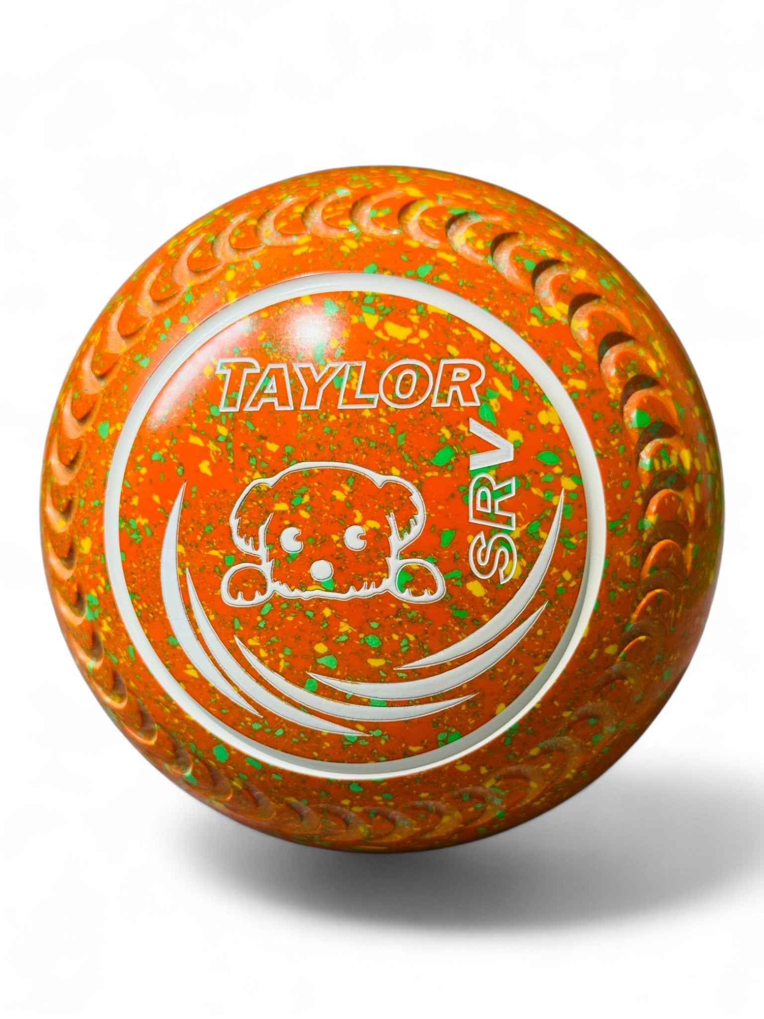 Taylor SRV Orange/Yellow/Lime Dog Size 1 Crescent 35 Stamp