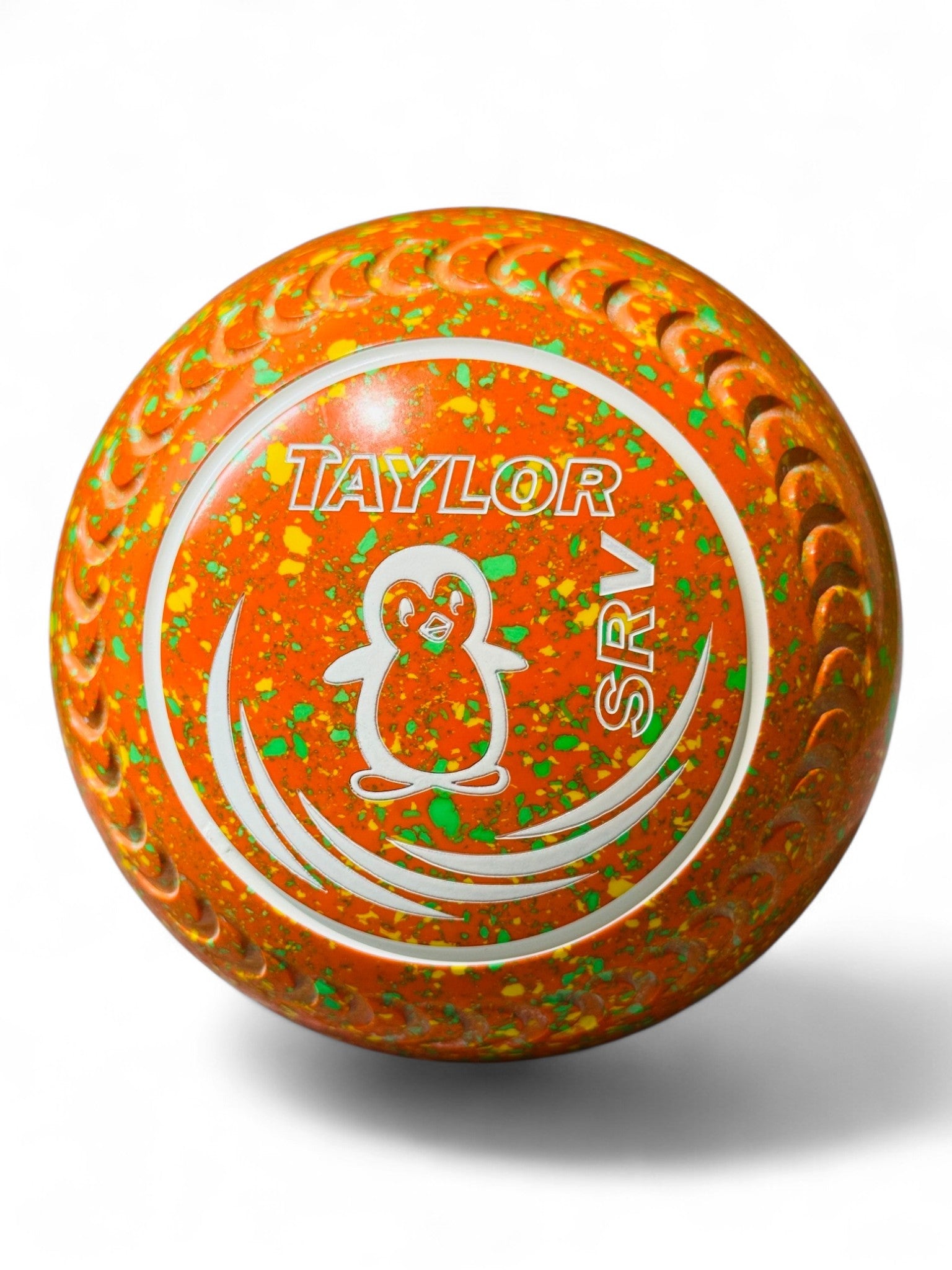 Taylor SRV Orange/Yellow/Lime Penguin Size 1 Crescent 35 Stamp