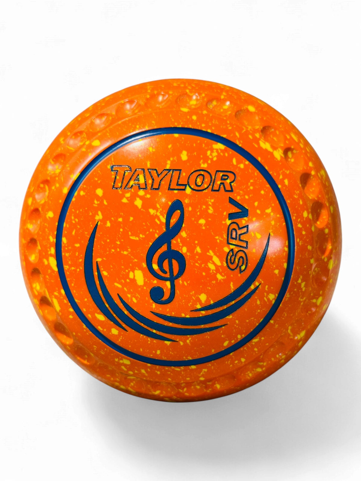 Taylor SRV Orange Yellow Music Note Size 1 Half Pipe 35 Stamp