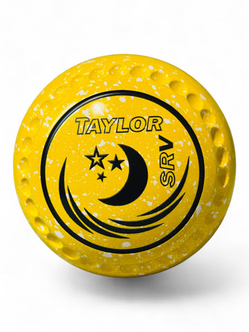 Taylor SRV Yellow/White Moon Size 1 Half Pipe 35 Stamp