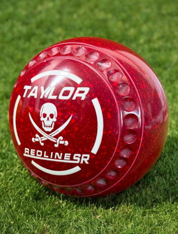 Taylor Redline SR Maroon/Red Skull Size 1 Half Pipe 34 Stamp