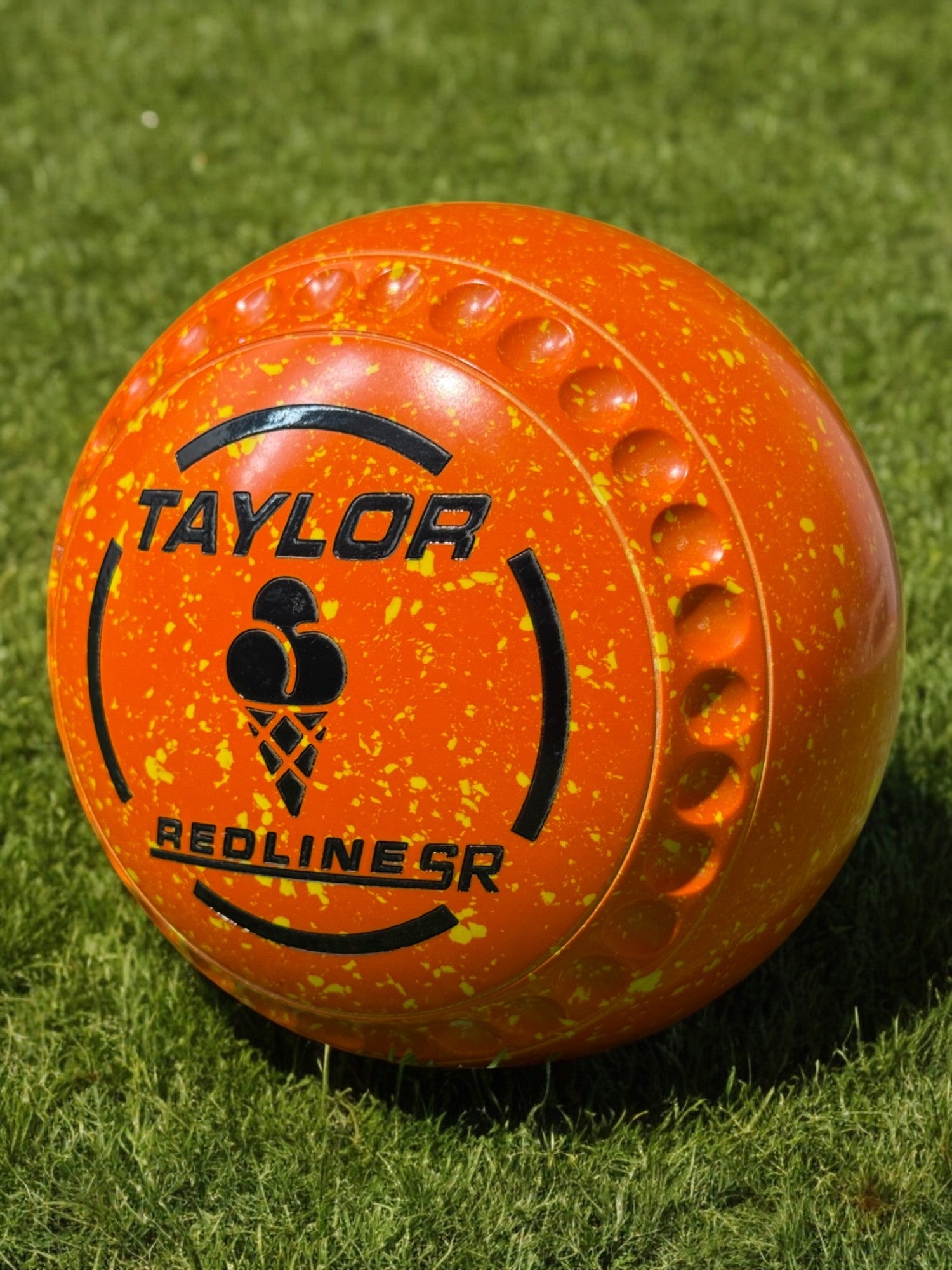 Taylor Redline SR Orange/Yellow (Amber) Ice Cream Size 1 Half Pipe 34 Stamp
