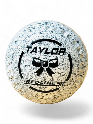 Taylor Redline SR White/Grey (White Steel) Bow Size 1 Half Pipe 34 Stamp