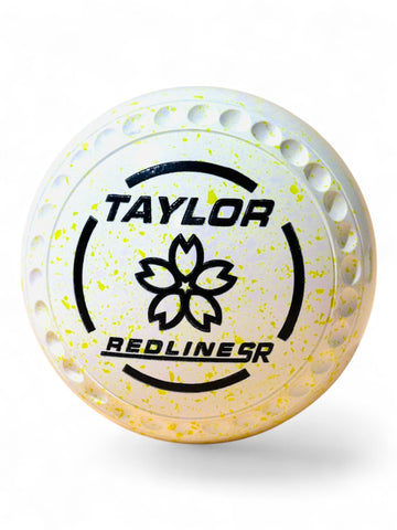 Taylor Redline SR White/Lemon Flower Size 1 Half Pipe 34 Stamp