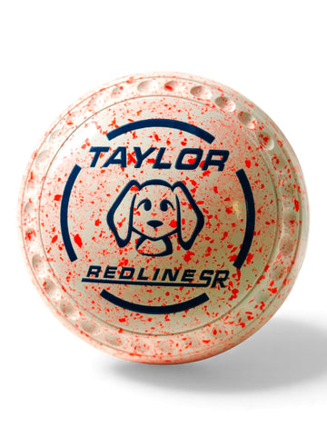 Taylor Redline SR White/Orange Dog Size 1 Half Pipe 34 Stamp