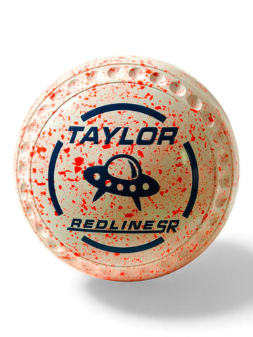 Taylor Redline SR White/Orange UFO Size 1 Half Pipe 34 Stamp