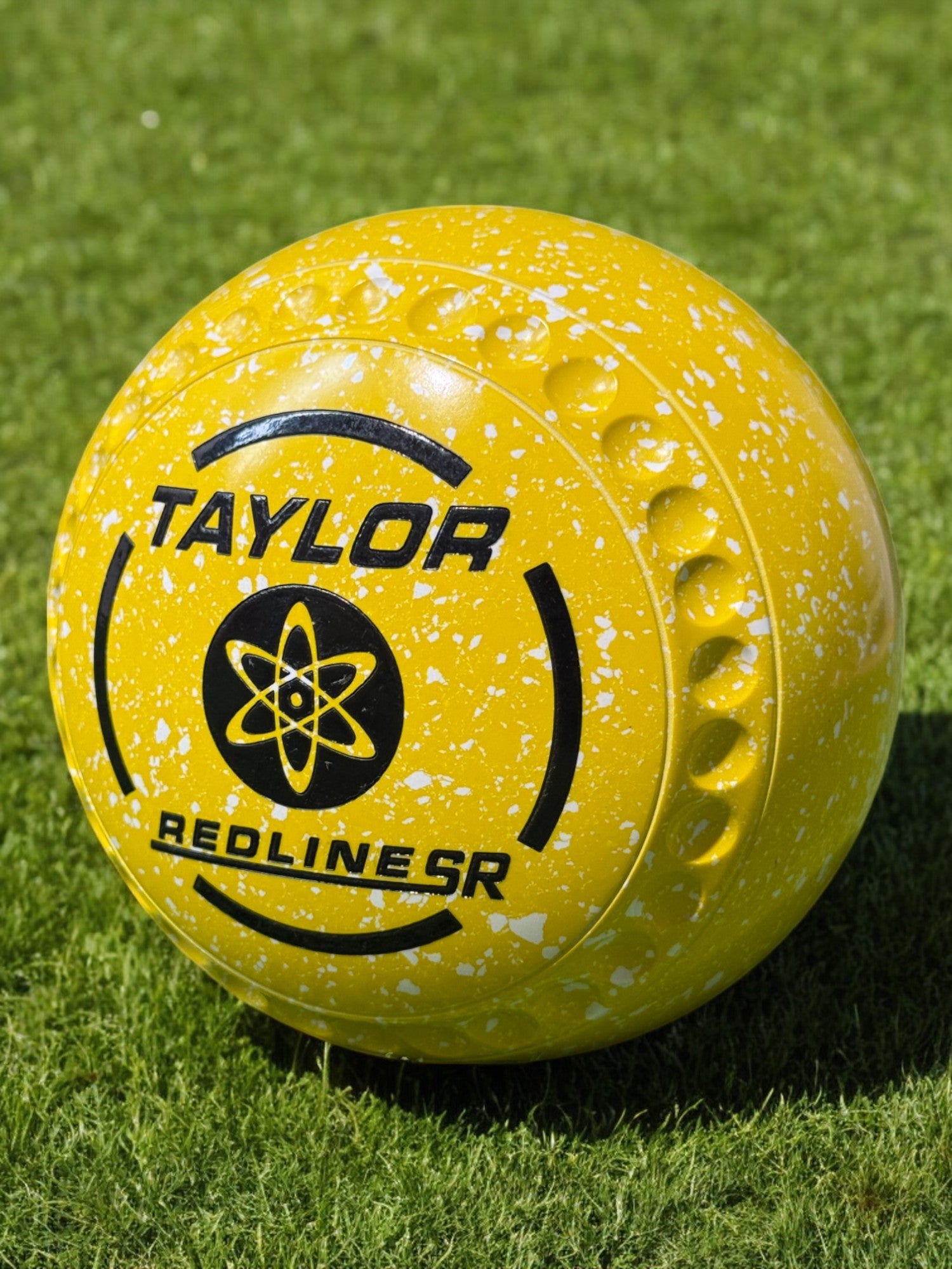 Taylor Redline SR Yellow/White (Lemon Sherbert) Atom Size 1 Half Pipe 34 Stamp