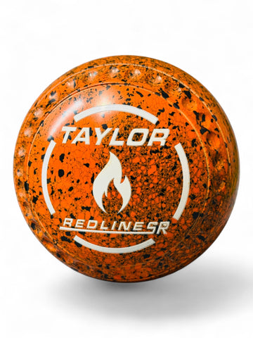 Taylor Redline SR Orange/Black Flame Size 1 Half Pipe 35 Stamp