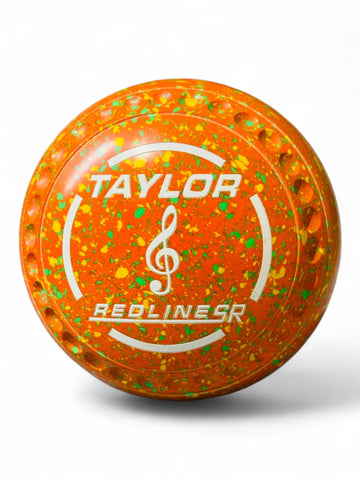 Taylor Redline SR Orange/Yellow/Lime Music Note Size 1 Half Pipe 35 Stamp