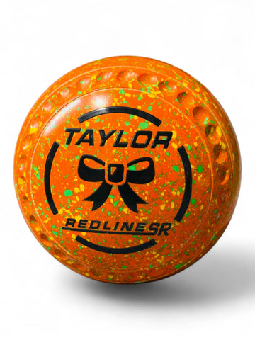 Taylor Redline SR Orange/Yellow/Lime Bow Size 1 Half Pipe 35 Stamp
