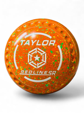 Taylor Redline SR Orange/Yellow/Lime Geometric Star Size 1 Half Pipe 35 Stamp