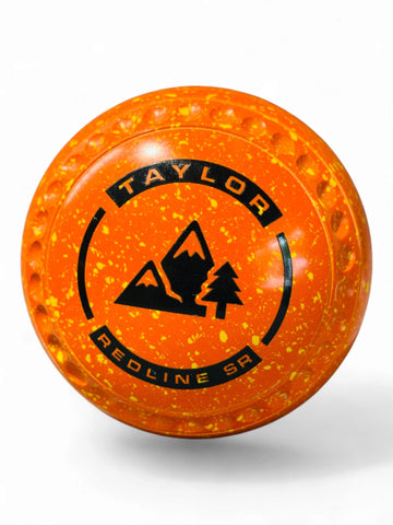 Taylor Redline SR Orange Yellow Mountains Size 1 Half Pipe 35 Stamp