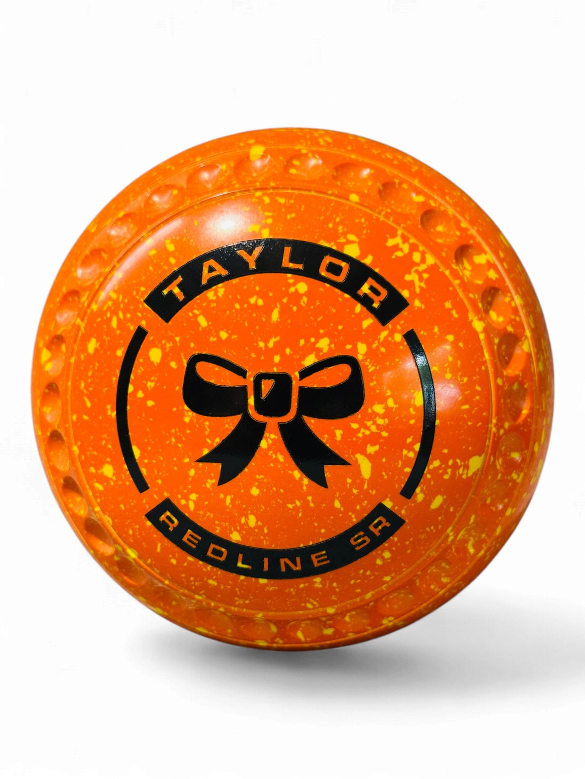 Taylor Redline SR Orange Yellow Bow Size 1 Half Pipe 35 Stamp