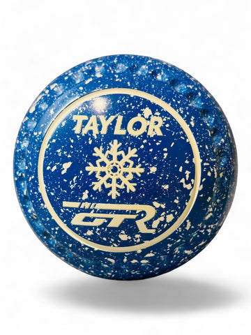 Taylor GTR Blue/White Snowflake Size 2 Half Pipe 35 Stamp