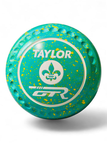 Taylor GTR Mint/Yellow Fleur De Lis Size 2 Half Pipe 35 Stamp