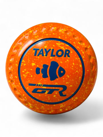 Taylor GTR Orange Yellow Fish Size 2 Half Pipe 35 Stamp