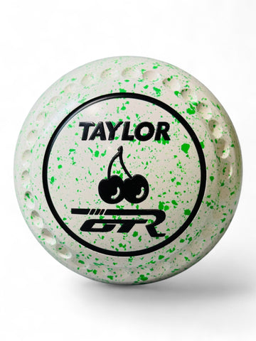 Taylor GTR White/Lime Cherries Size 2 Half Pipe 35 Stamp