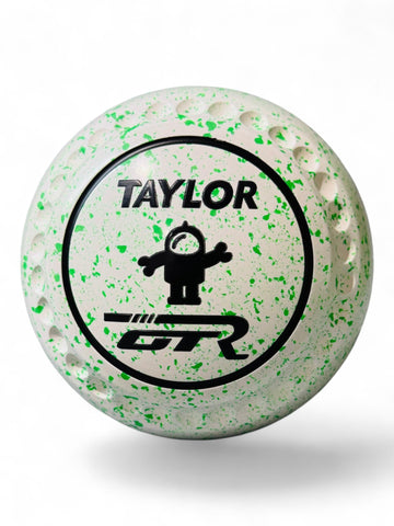 Taylor GTR White/Lime Astronought Size 2 Half Pipe 35 Stamp
