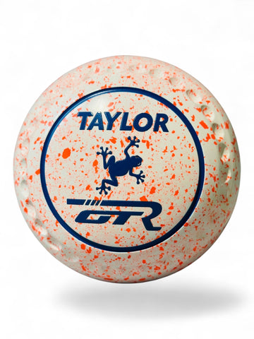 Taylor GTR White Orange Frog Size 2 Half Pipe 35 Stamp