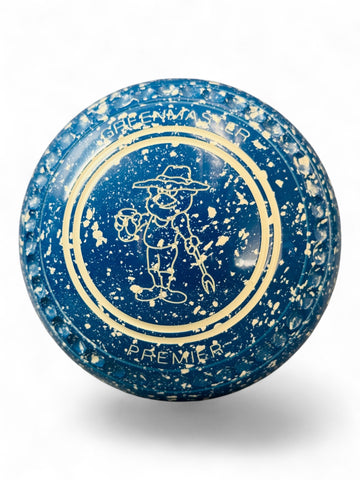 Greenmaster Premier Blue/White Aussie Man Size 2 Grip 35 Stamp