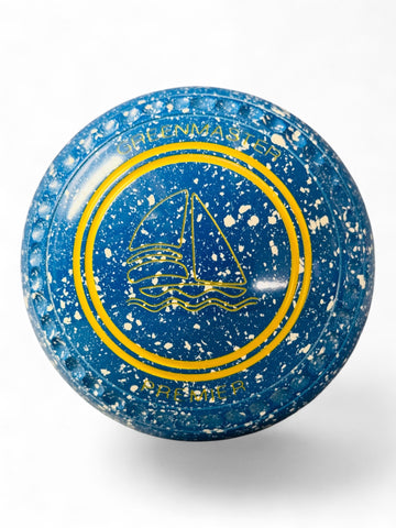Greenmaster Premier Blue/White Sail Boat Size 2 Grip 35 Stamp