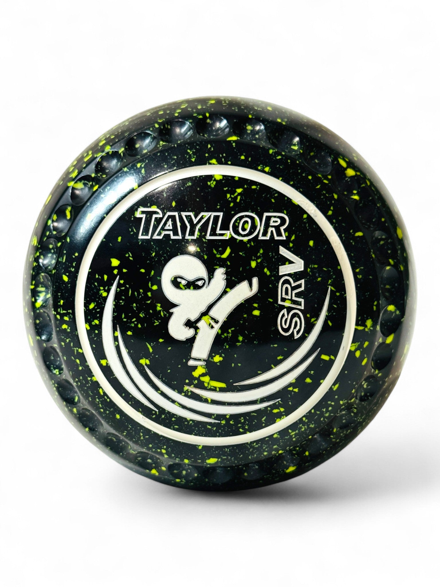 Taylor SRV Black/Lemon Ninja Size 2 Half Pipe 34 Stamp