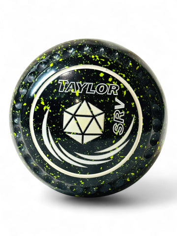 Taylor SRV Black/Lemon Geometric shape Size 2 Half Pipe 34 Stamp