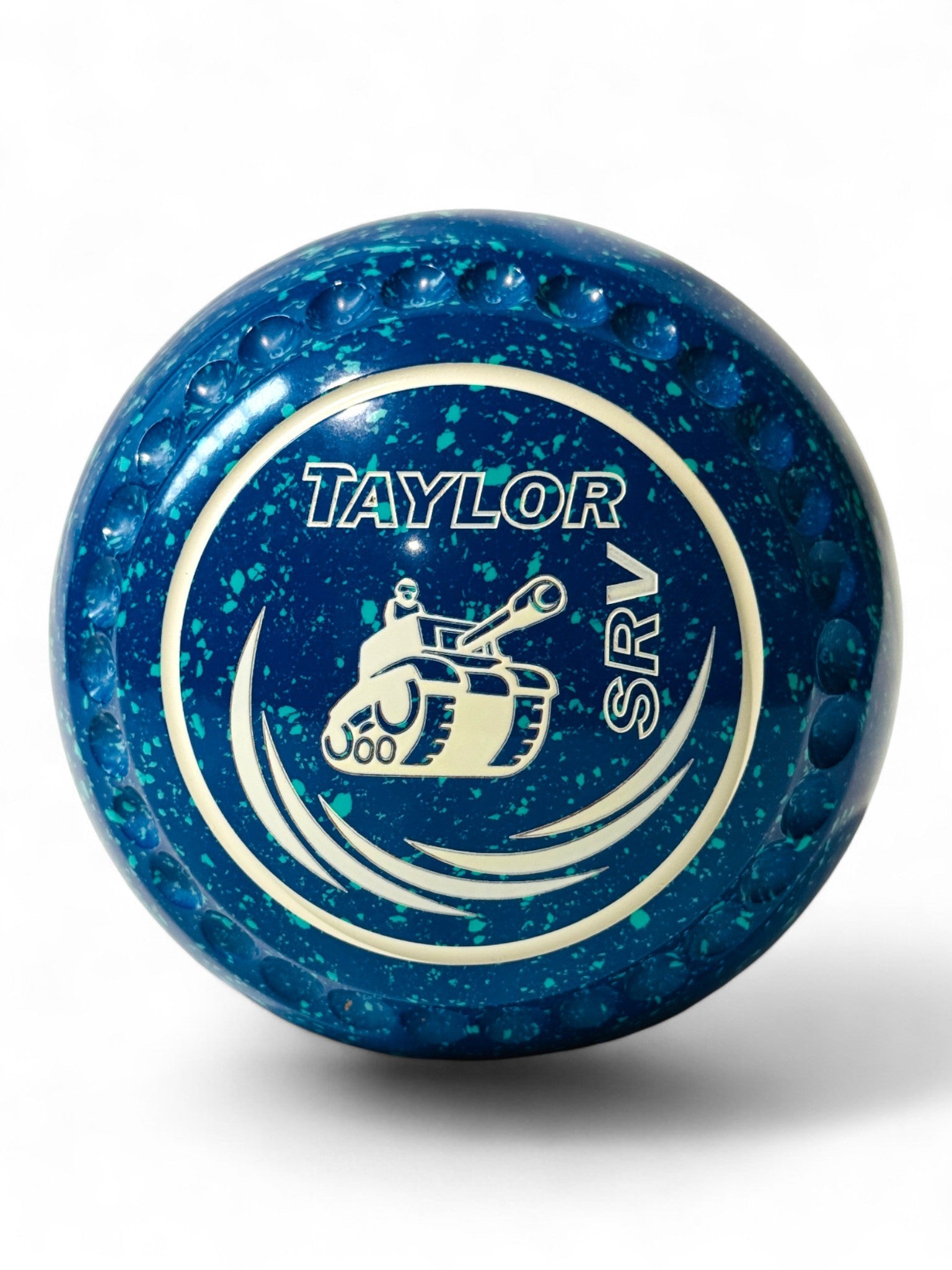 Taylor SRV Blue/Mint Tank Size 2 Half Pipe 34 Stamp