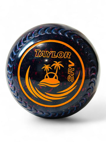 Taylor SRV Dark Blue/Magenta Palm Size 2 Crescent 34 Stamp