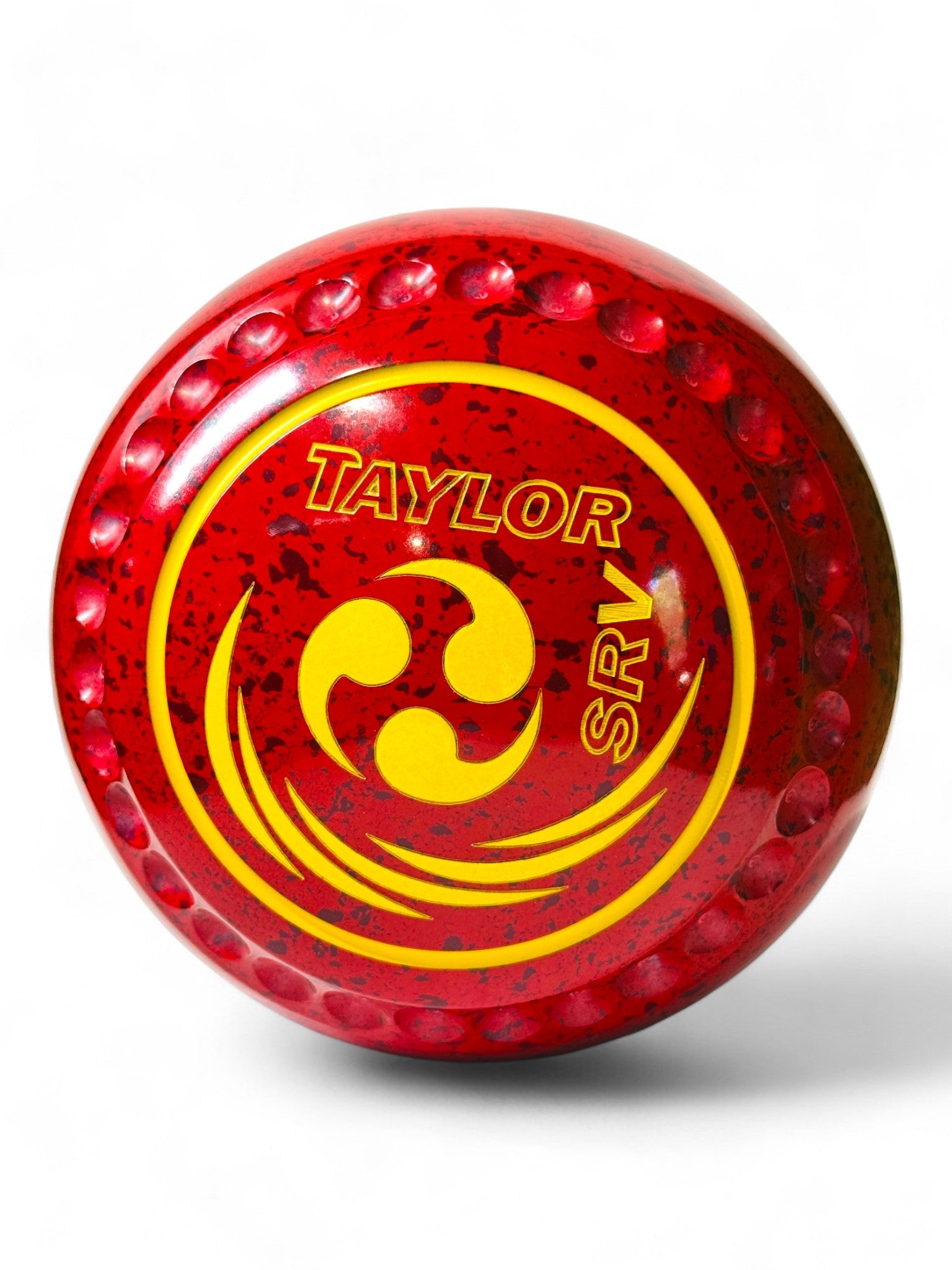 Taylor SRV Cherry Red Geometric swirl Size 2 Half Pipe 34 Stamp