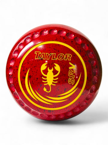 Taylor SRV Cherry Red Scorpion Size 2 Half Pipe 34 Stamp