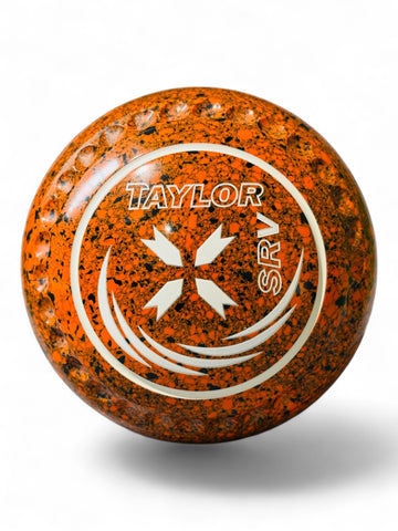 Taylor SRV Stamp Orange/ Black Geometric Size 2 Half Pipe 35 Stamp