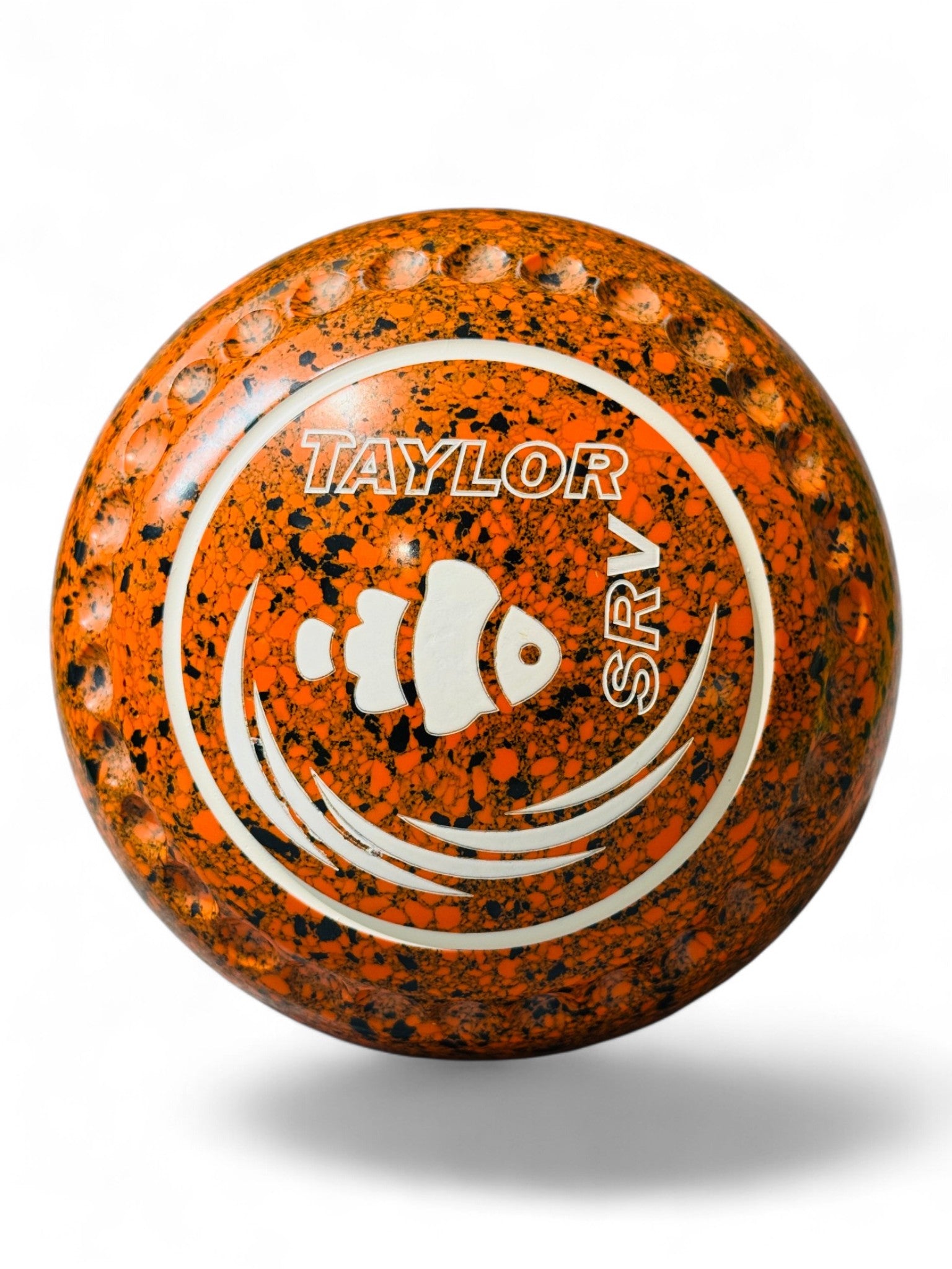 Taylor SRV Stamp Orange/ Black Fish Size 2 Half Pipe 35 Stamp