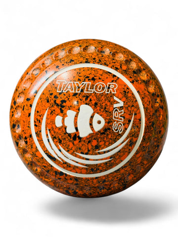 Taylor SRV Stamp Orange/ Black Fish Size 2 Half Pipe 35 Stamp