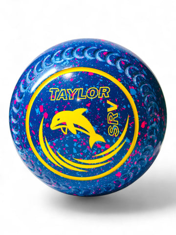 Taylor SRV Electric Blue Dolphin Size 2 Crescent 35 Stamp