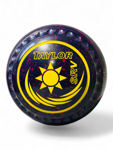 Taylor SRV Dark Blue/Magenta Sun Size 2 Half Pipe 35 Stamp